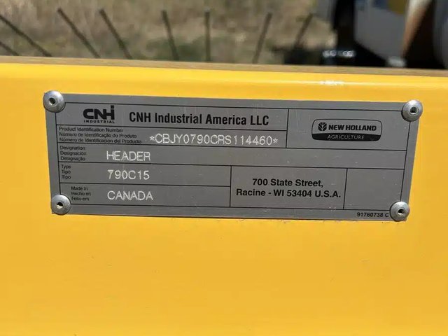 2024 New Holland 790CP Nez - Ramasseur