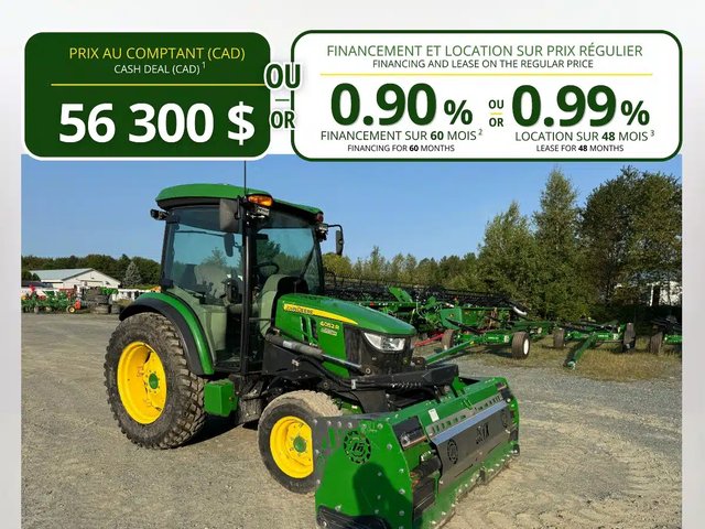 2020 John Deere 4052R Tracteur
