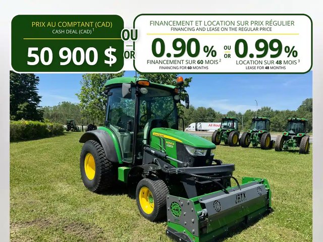 2019 John Deere 4066R Tracteur