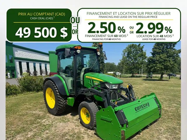 2018 John Deere 4066R Tracteur