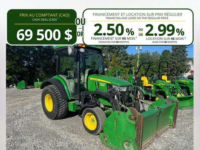 2022 John Deere 4066R Tracteur