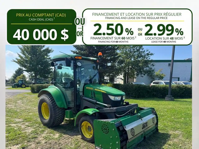 2017 John Deere 4066R Tracteur
