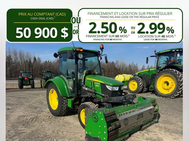 2018 John Deere 4066R Tracteur