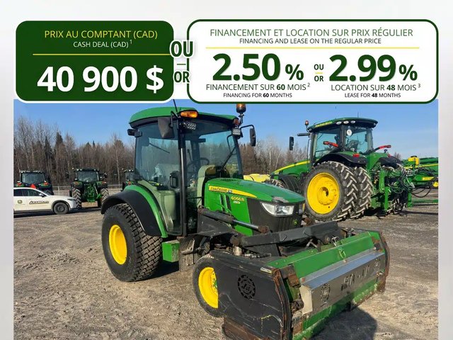 2017 John Deere 4066R Tracteur