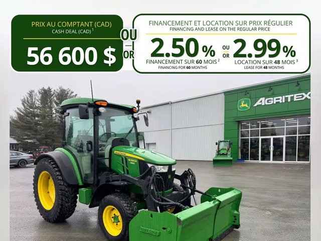 2020 John Deere 4066R Tracteur