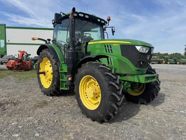 2018 John Deere 6155R Tracteur