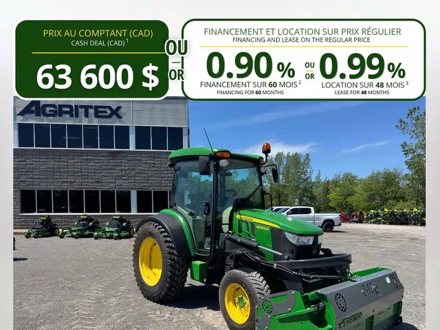 2021 John Deere 4066R Tracteur