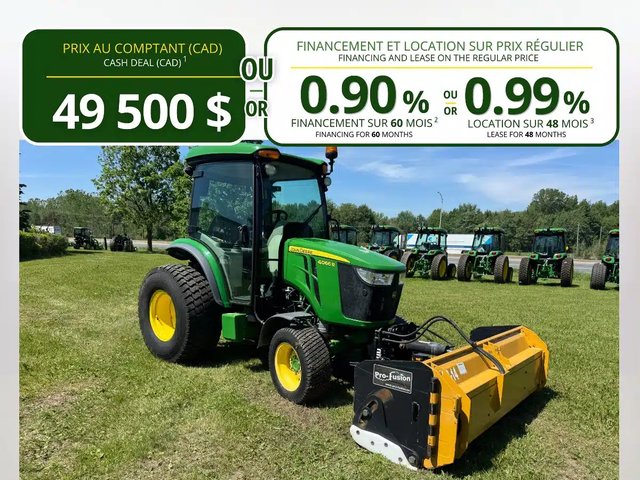 2018 John Deere 4066R Tracteur
