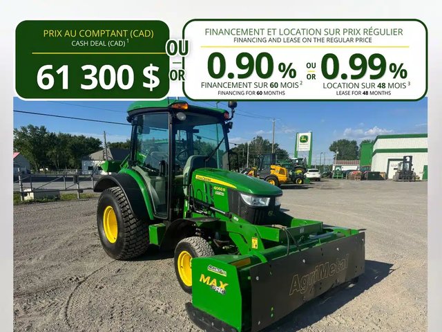 2021 John Deere 4066R Tracteur
