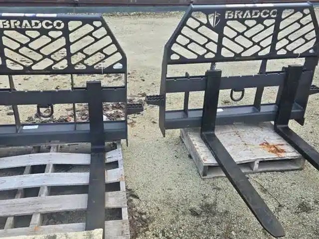 Bradco Skid Steer Pallet Forks Accessoires