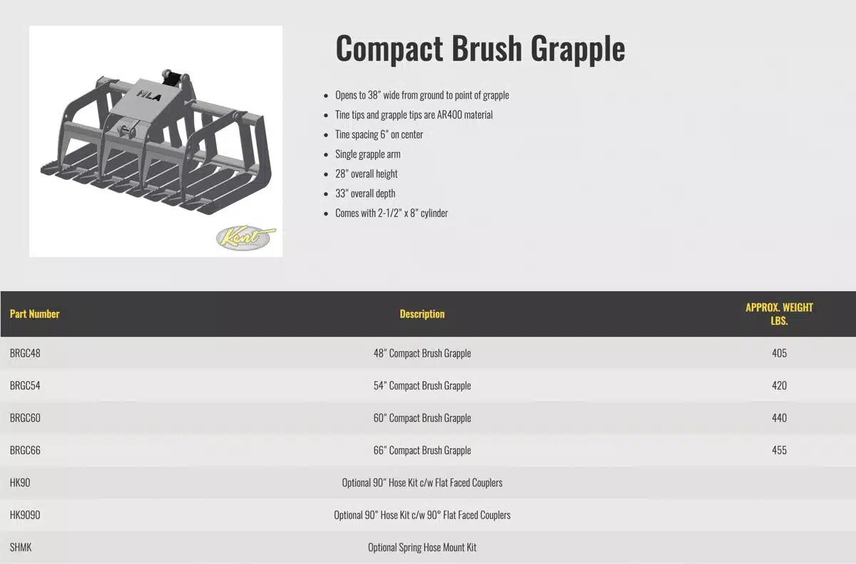 Gallery image 2 for New HLA Attachments Misc Tractor