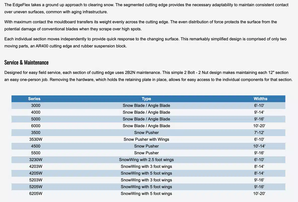 Gallery image 2 for HLA Attachments Misc Snow Blade