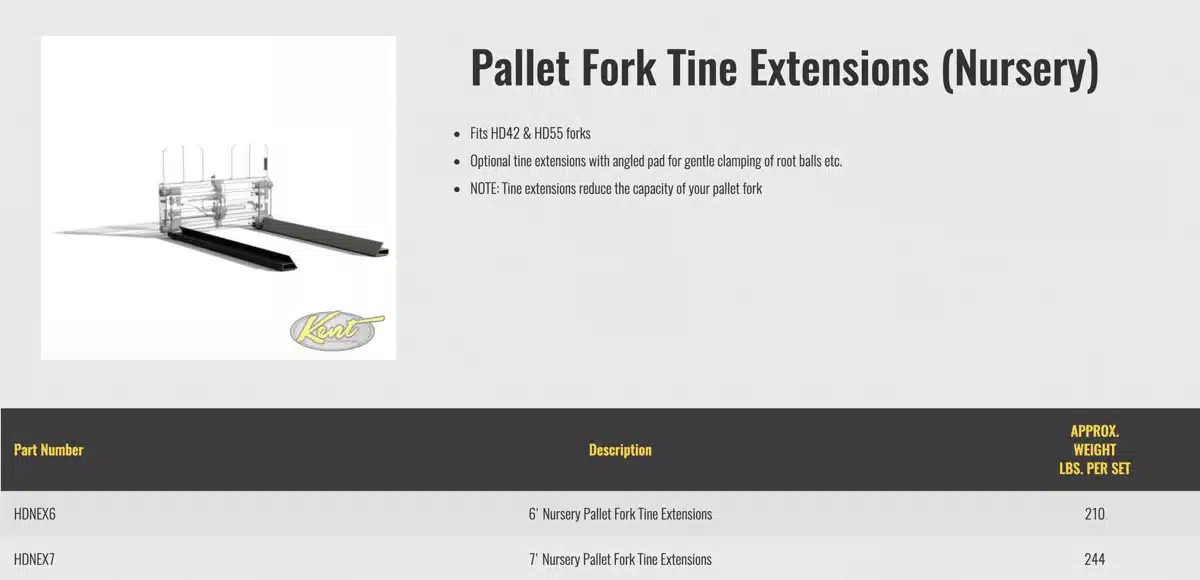 Gallery image 2 for New HLA Misc Pallet Fork