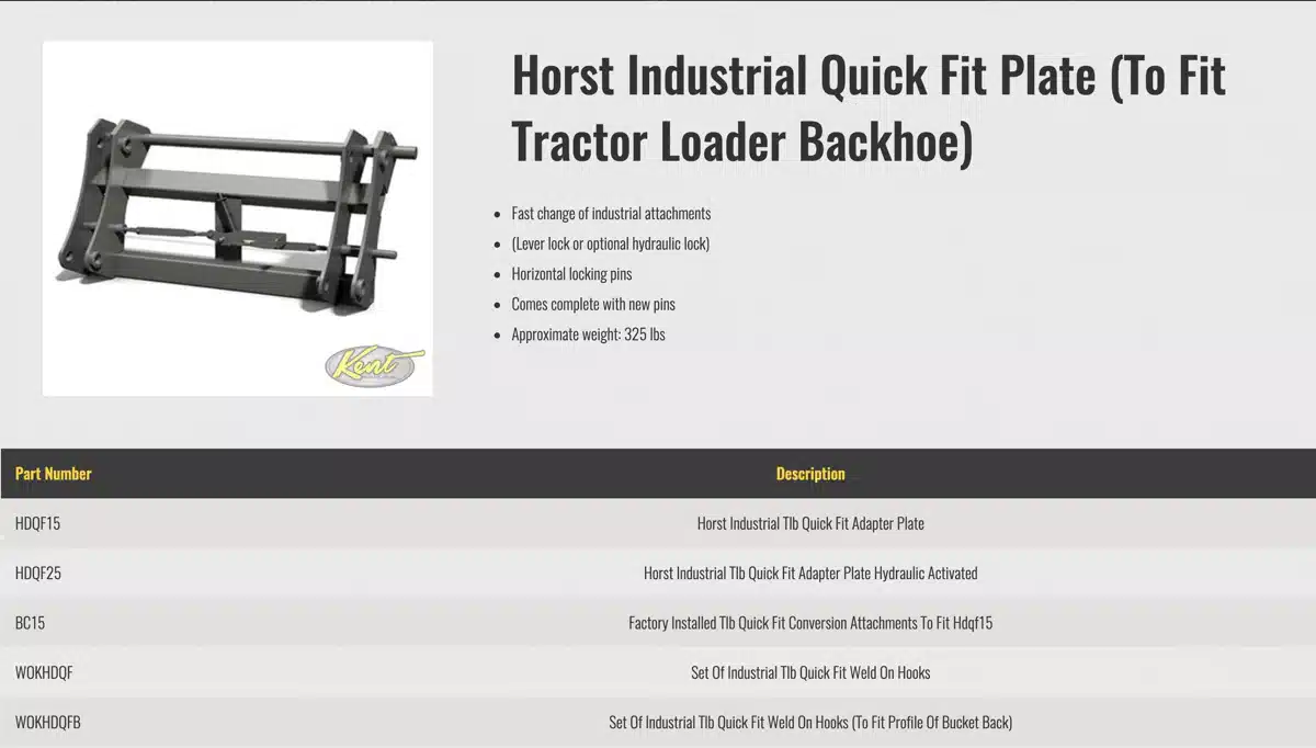 Gallery image 2 for New HLA Attachments Misc Tractor