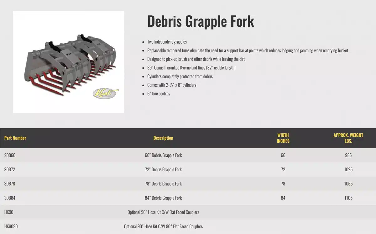 Gallery image 2 for New HLA Attachments Misc Tractor