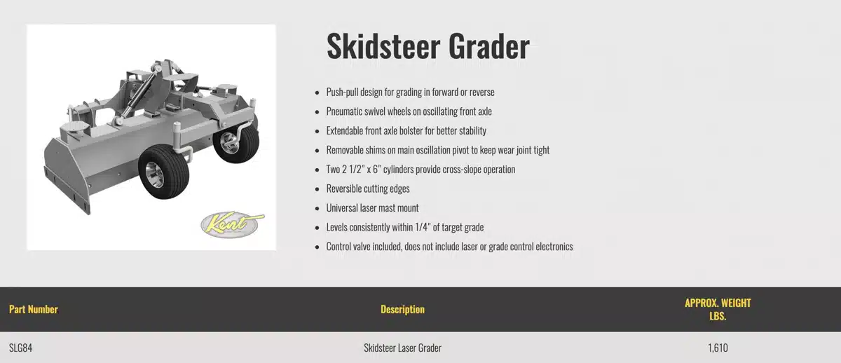 Gallery image 2 for New HLA Misc Skid Steer Attachment