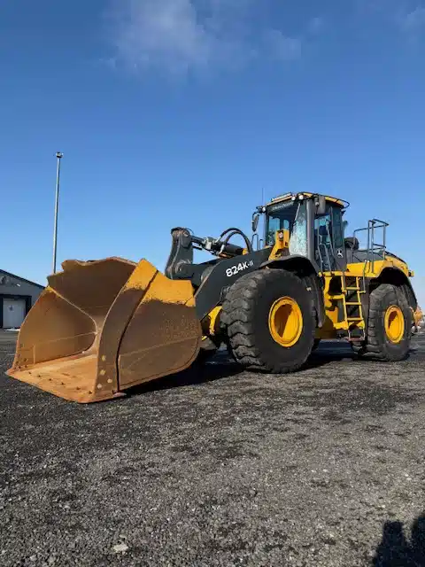 Used 2017 John Deere 824K II Wheel Loader