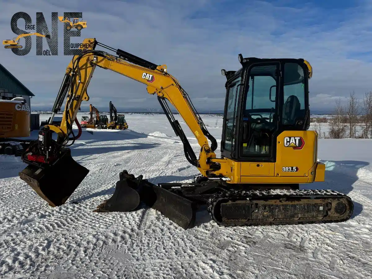 Used 2022 Caterpillar 303.5C CR Excavator