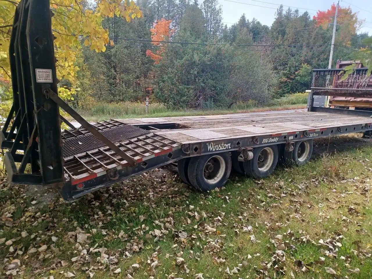 Gallery image 2 for Used 2012 Winston 30 ton Trailer