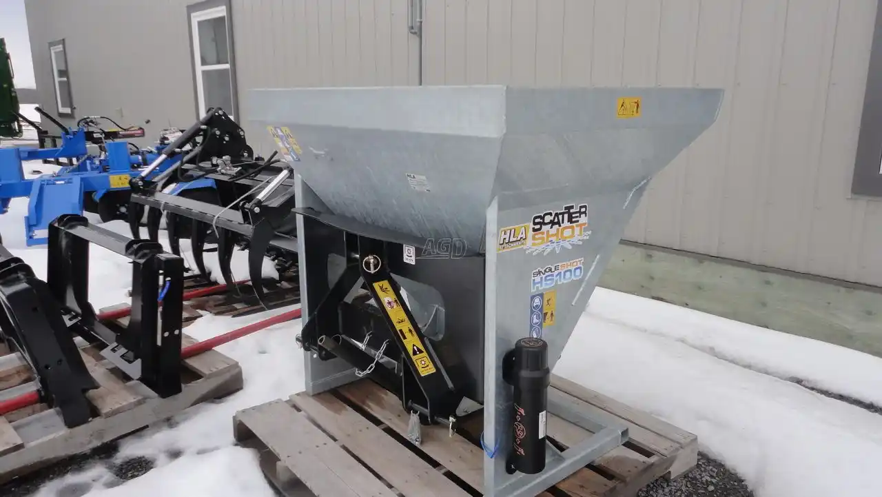 Gallery image 1 for New HLA Attachments HS100PTO3PHC1 Spreader - Salt & Sand