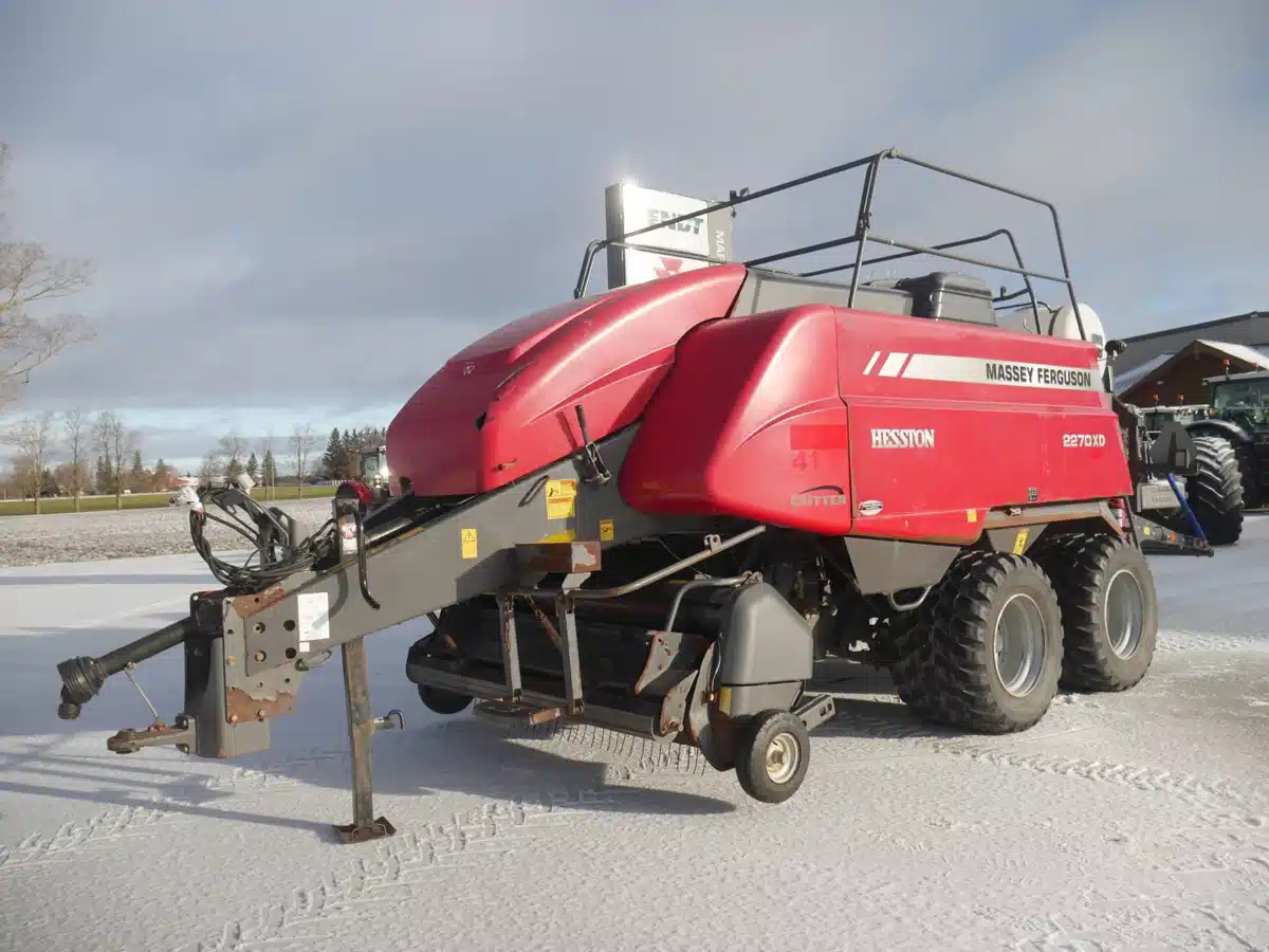 Gallery image 1 for Used 2015 Massey Ferguson 2270XD Square Baler - Large
