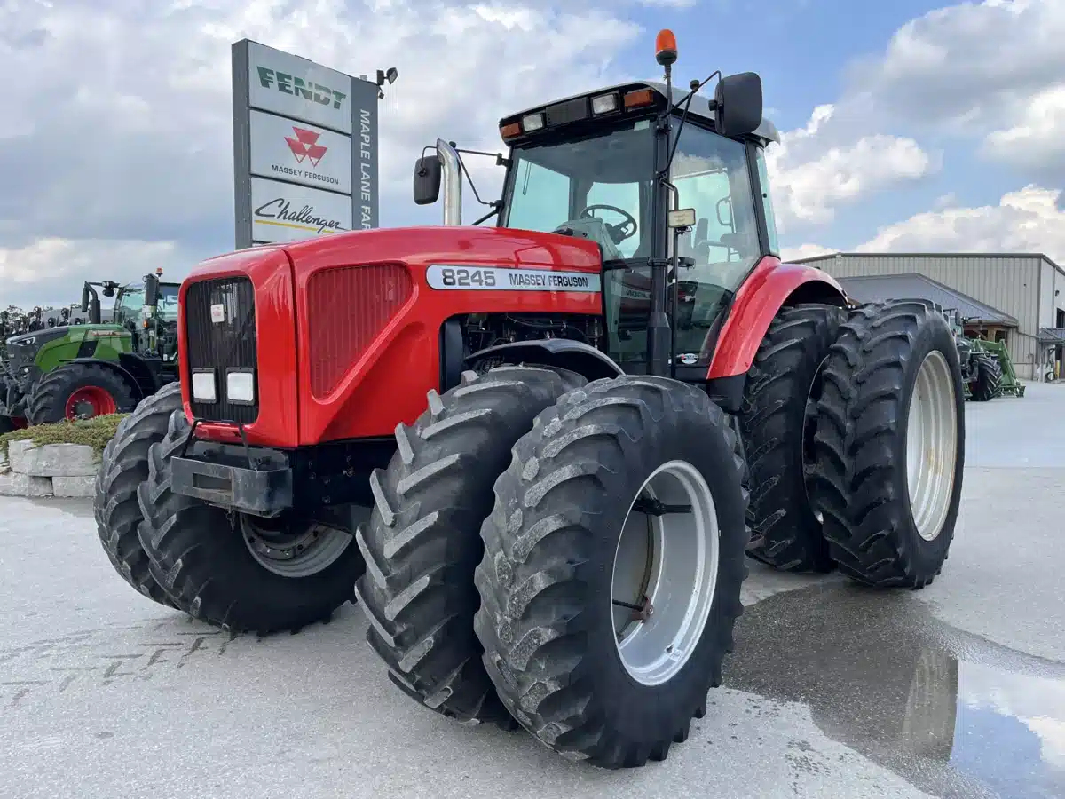 Gallery image 1 for Used 2001 Massey Ferguson 8245 Tractor