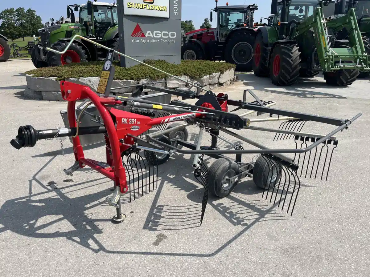 Gallery image 1 for New 2023 Massey Ferguson RK.361 DN Rake