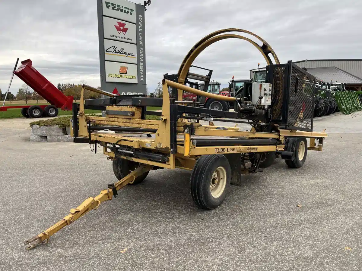 Used 2003 Tubeline Manufacturing Ltd TL5500 Bale Wrapper