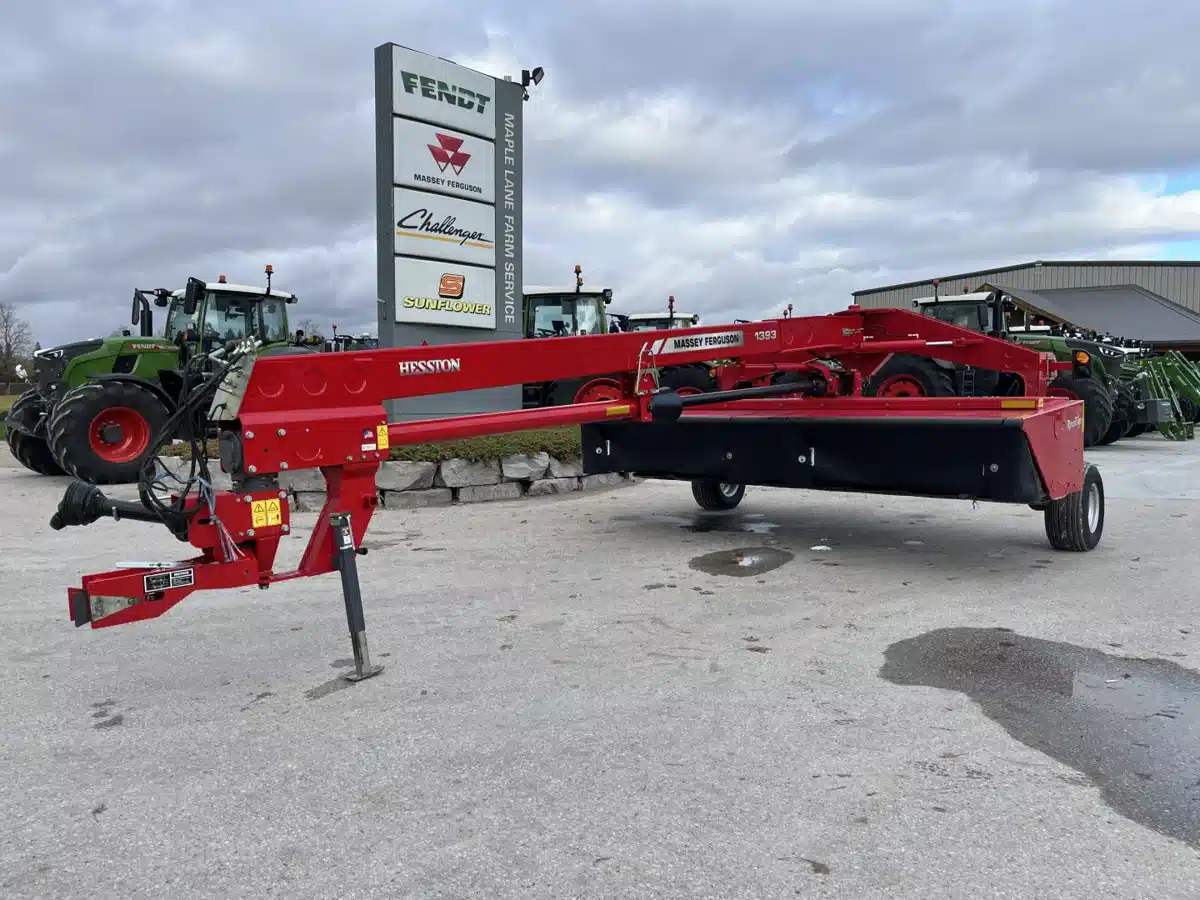 Used 2021 Massey Ferguson 1393 Disc Mower Conditioner
