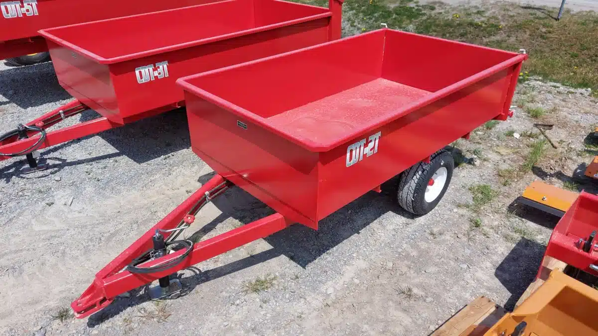 Photo de la Galerie 2 pour Creekbank Welding CDT-2T Remorque - Benne