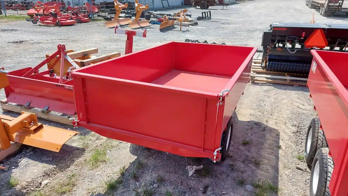 Photo de la Galerie 1 pour Creekbank Welding CDT-2T Remorque - Benne