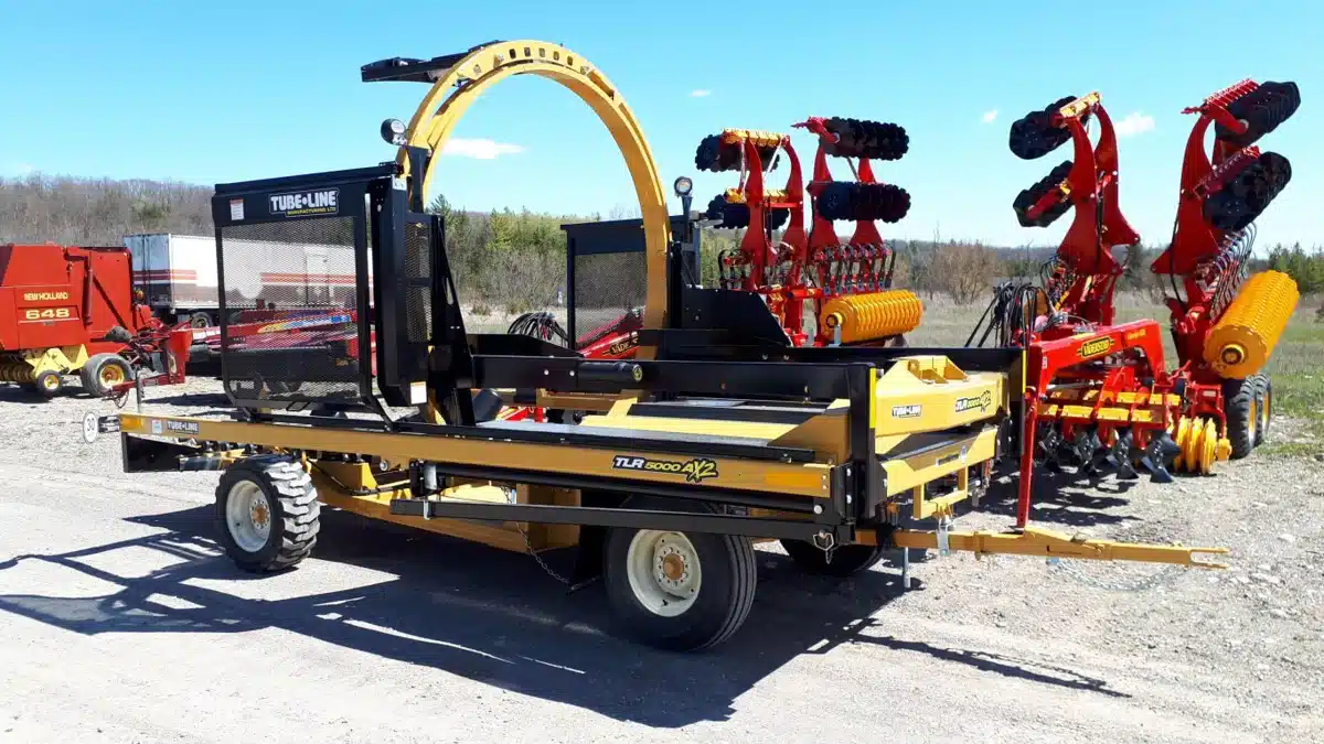 Tubeline Manufacturing Ltd TLR5000 AX2 Bale Wrapper