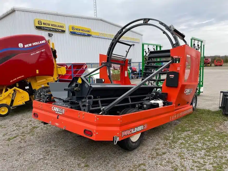 CANAG Farm Technology Proliner 3 Bale Wrapper