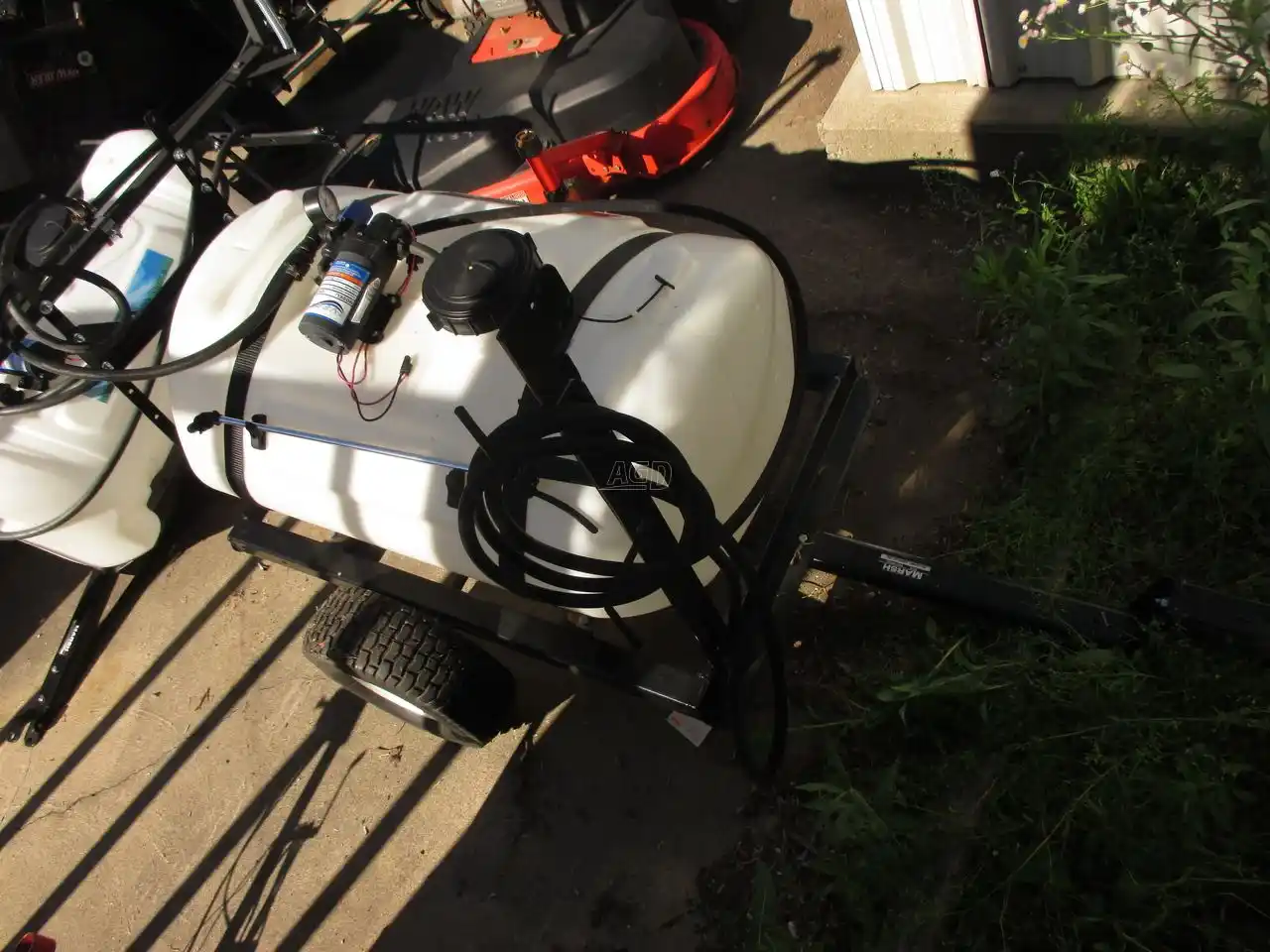 Gallery image 1 for New AgriEase 40 Gallon Sprayer - Pull Type