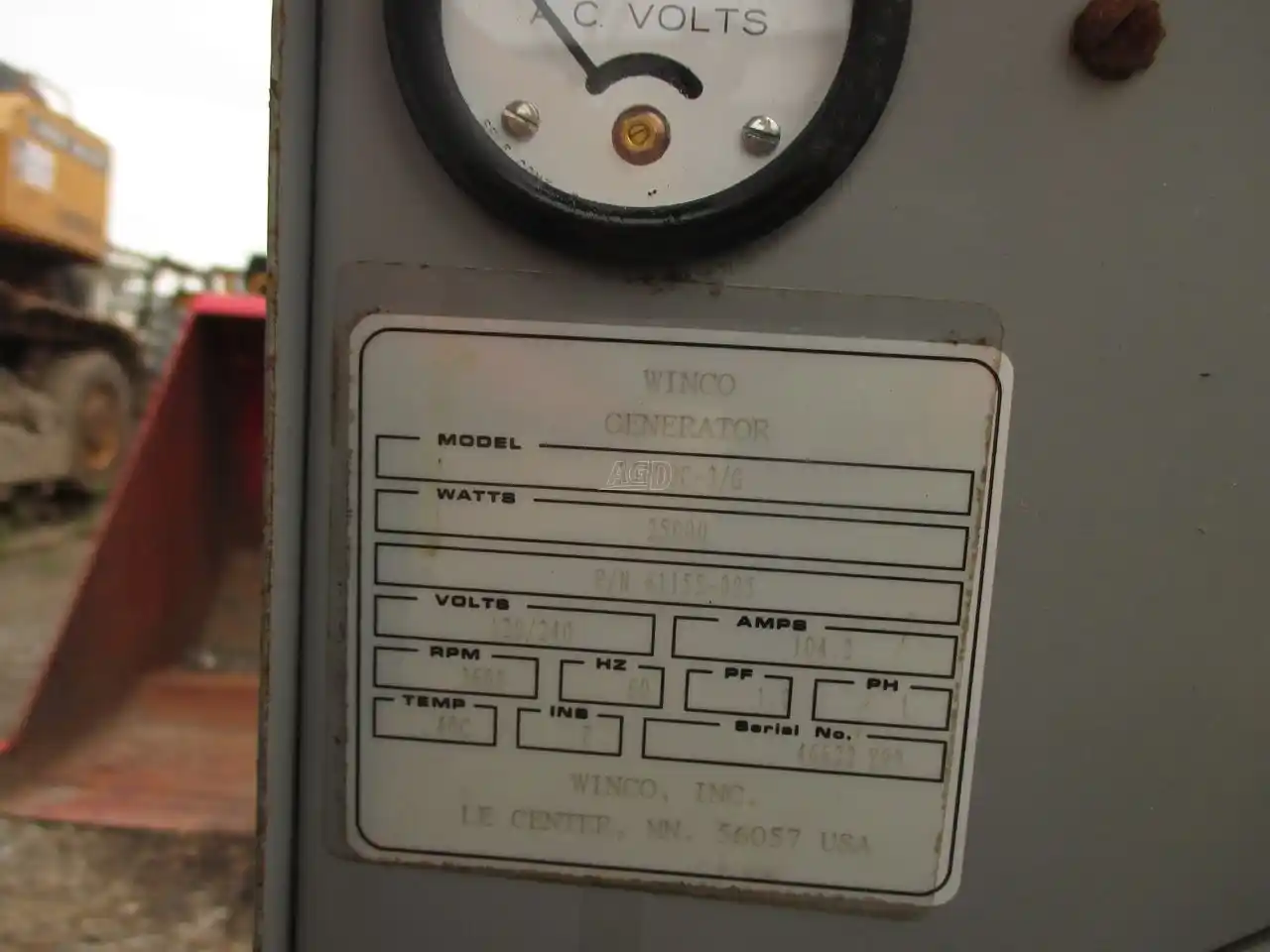 Gallery image 2 for Used Winco 25PTOC-3/G Generator