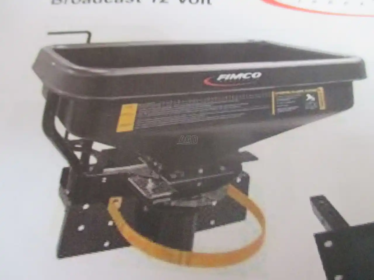 Gallery image 2 for New Fimco HITCH MOUNT Spreader - Fertilizer