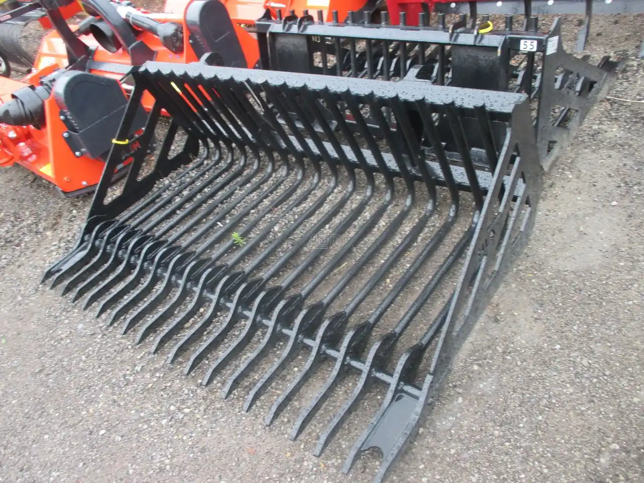 Gallery image 1 for New HLA Attachments SFR70AO600 Stone Fork