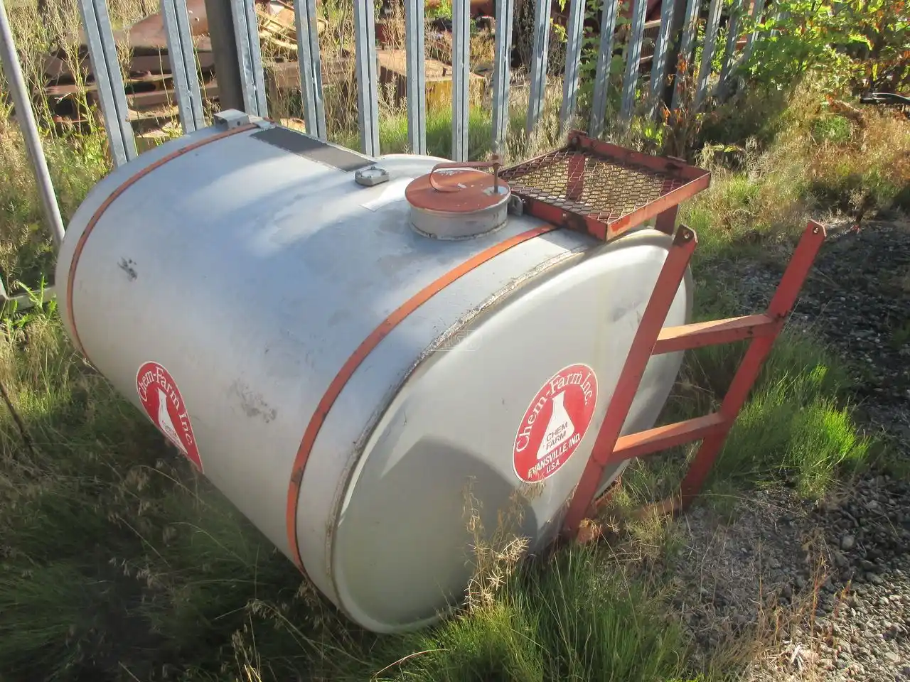 Used Chem Farm 250 Gallon Tank