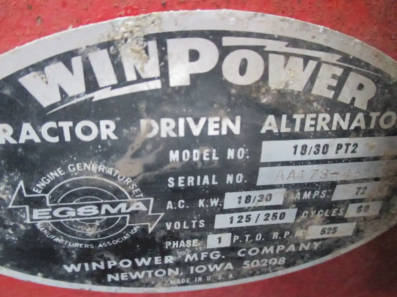 Gallery image 2 for Used Winpower PT2 Generator