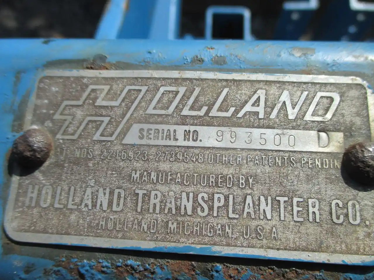 Gallery image 2 for Used Holland Bed Lifter Attachment