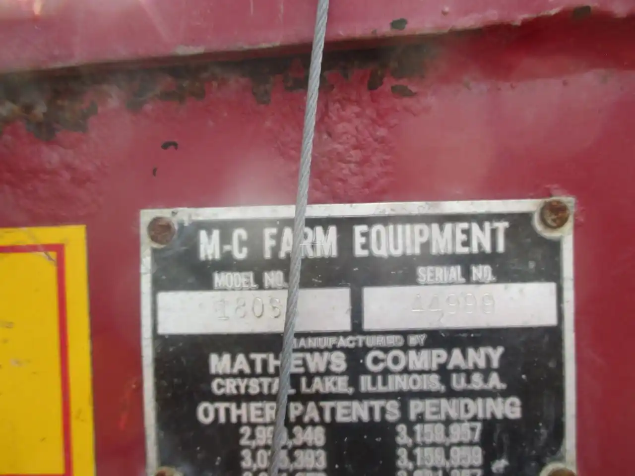 Gallery image 2 for Used M-C 180 Flail Mower