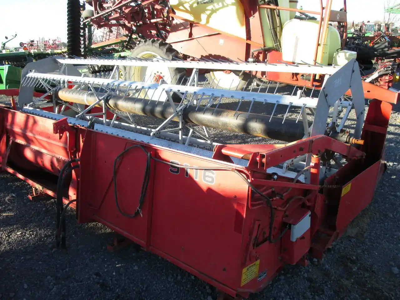 Gallery image 1 for Used Massey Ferguson 9116 Header - Flex