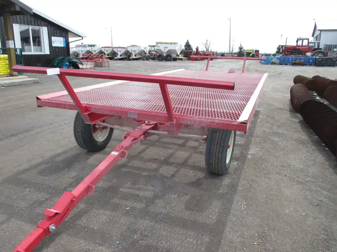 Gallery image 2 for New John BM Mfg Ltd. FLAT RACK Bale Wagon