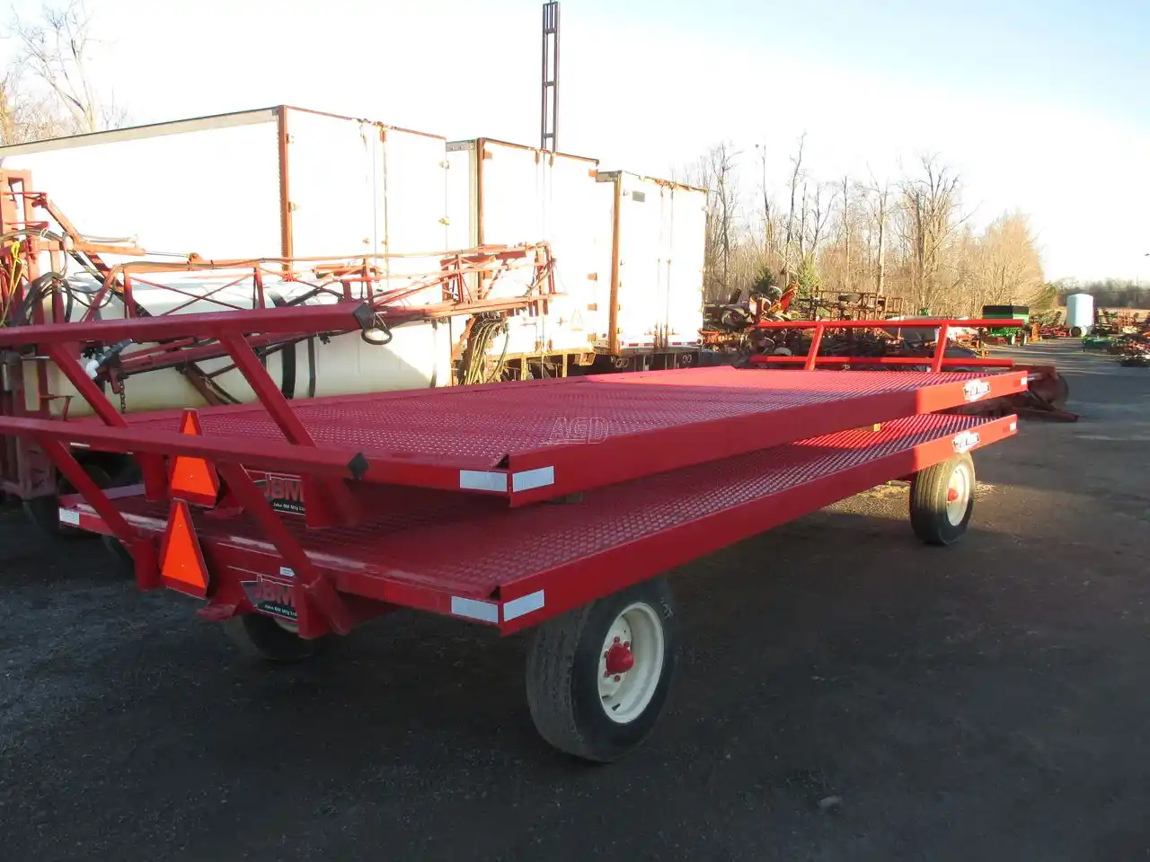 Gallery image 1 for New John BM Mfg Ltd. Rack Bale Wagon