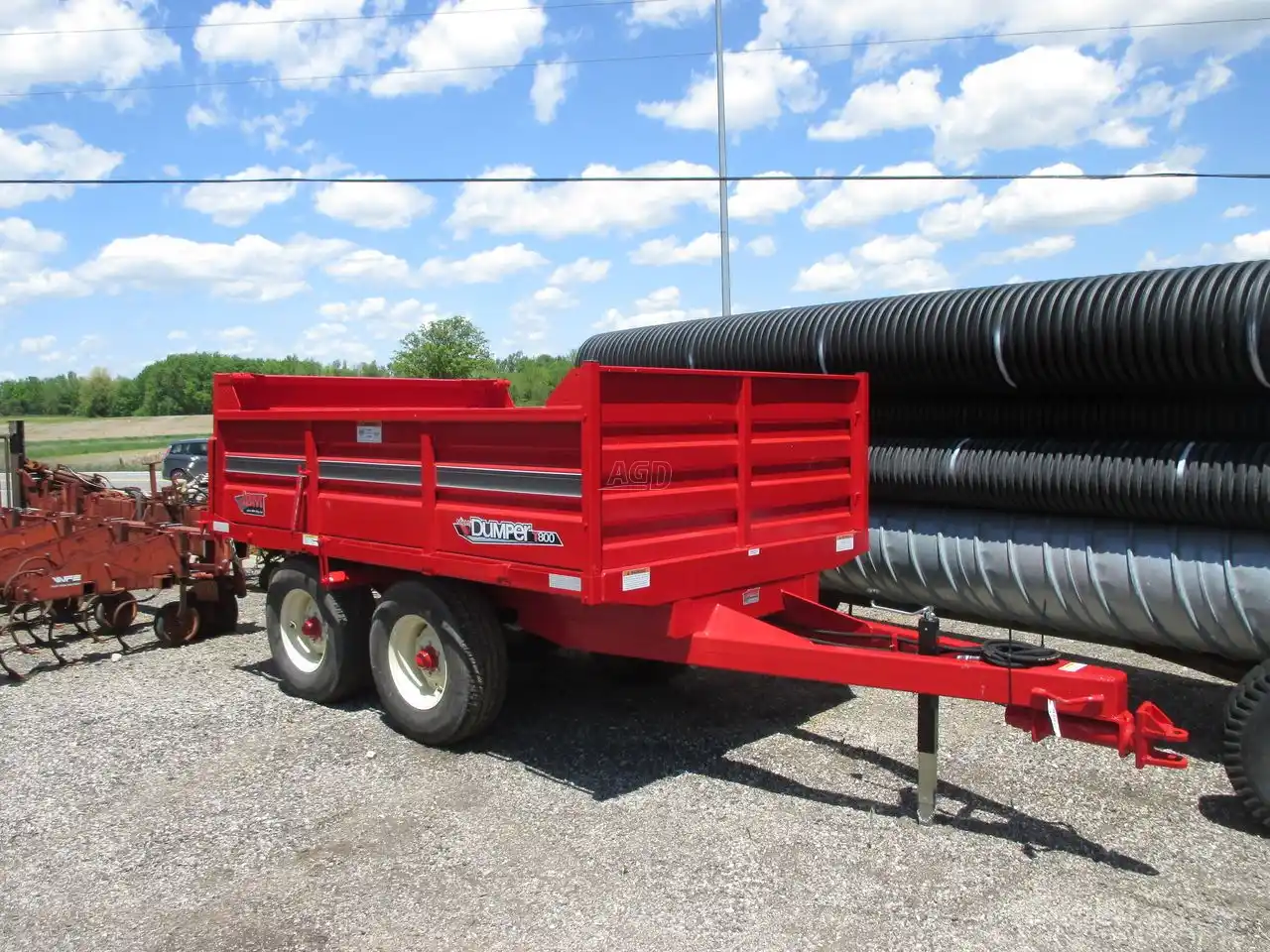 Gallery image 1 for New John BM Mfg Ltd. T-800 Mighty Dumper Trailer - Dump