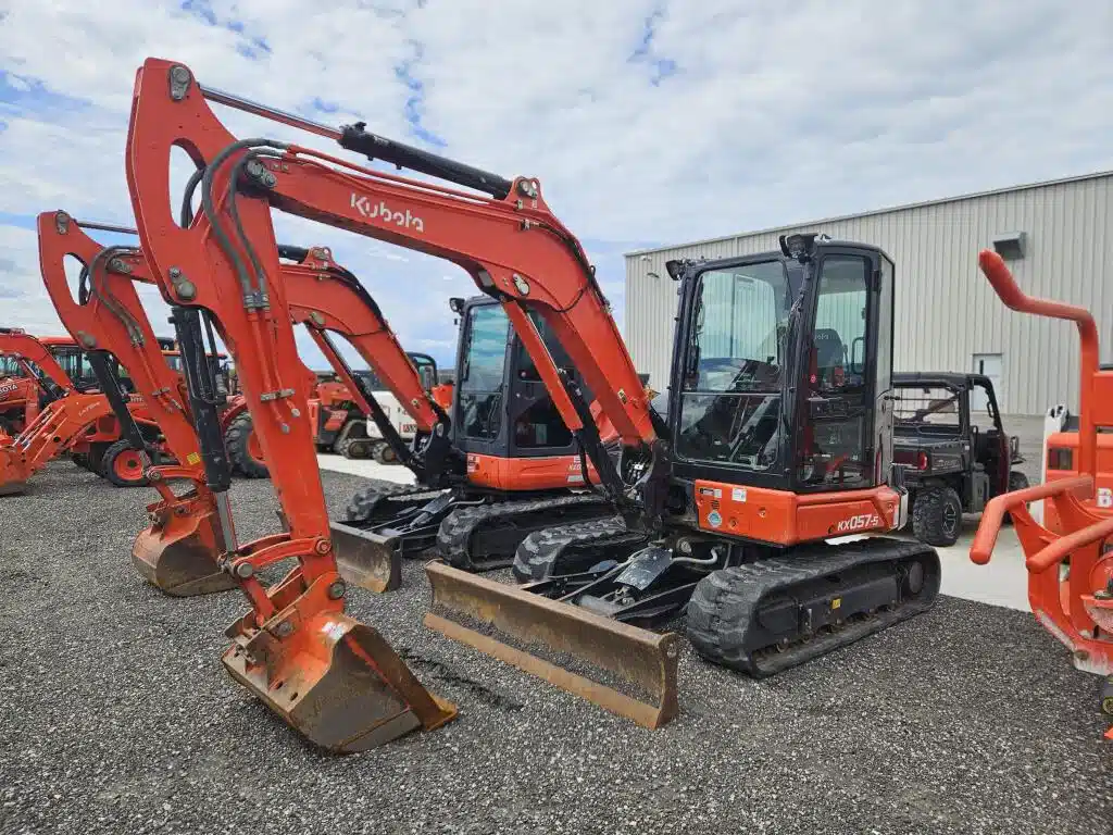 Gallery image 1 for Used 2021 Kubota KX057-5 Excavator