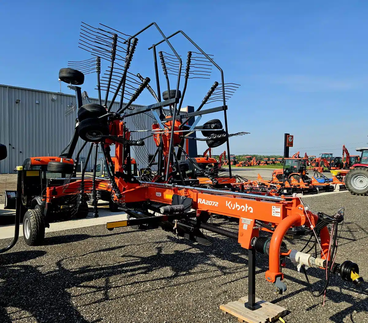 Gallery image 1 for Used 2025 Kubota RA2072 Rake