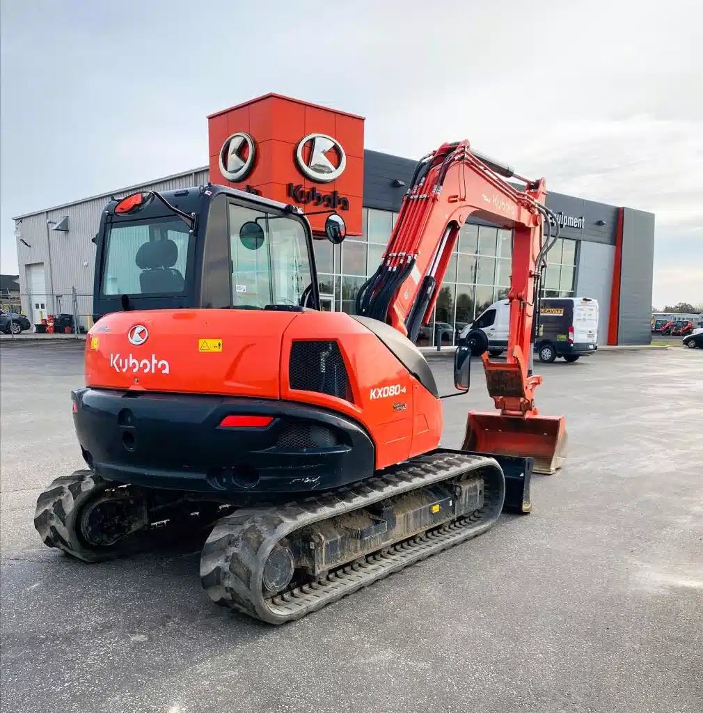 Gallery image 2 for 2023 Kubota KX080-4 Excavator