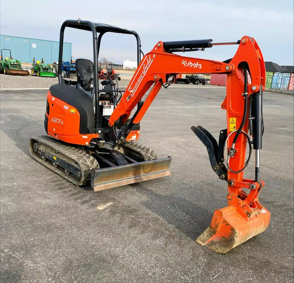 Gallery image 2 for Used 2022 Kubota U27-4HG Excavator