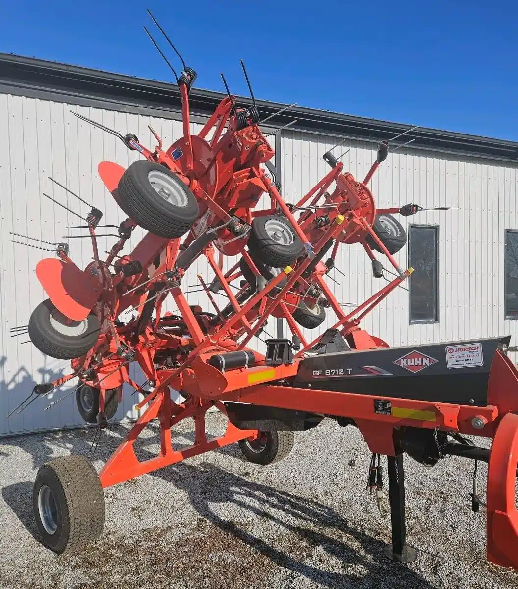 Used 2023 Kuhn GF8712T Tedder Rake